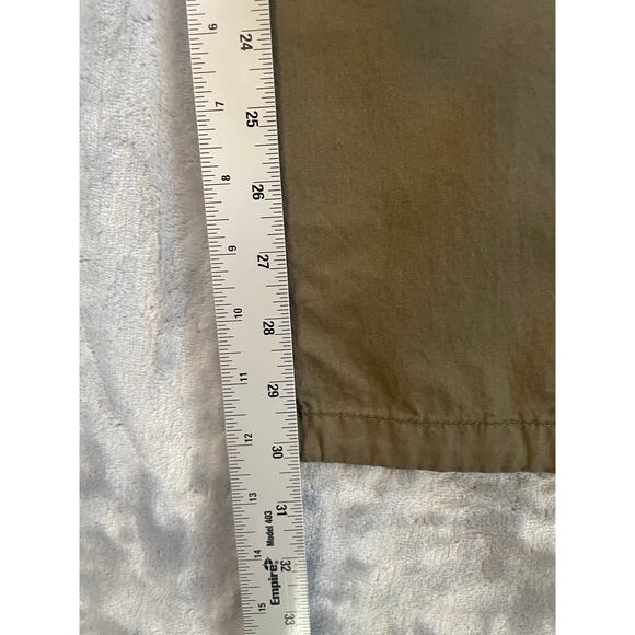 NWT wide leg cargo army green pants utility casual 10 Large H&M menswear baggy - Picture 8 of 11